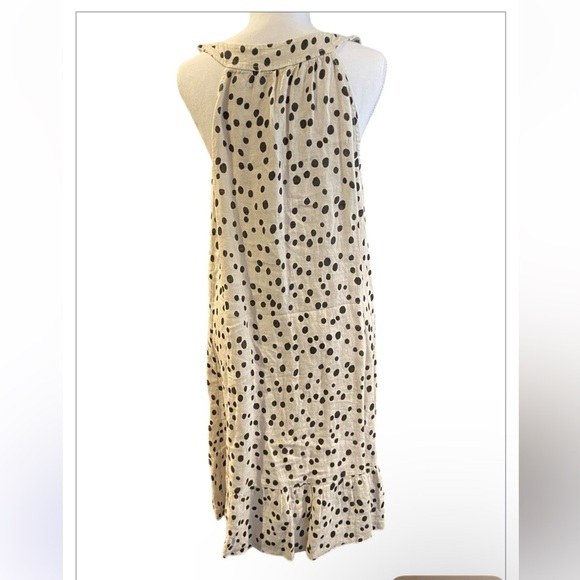 Terzo Millennio Italy Women's 100% Linen Dress size L - Picture 2 of 7